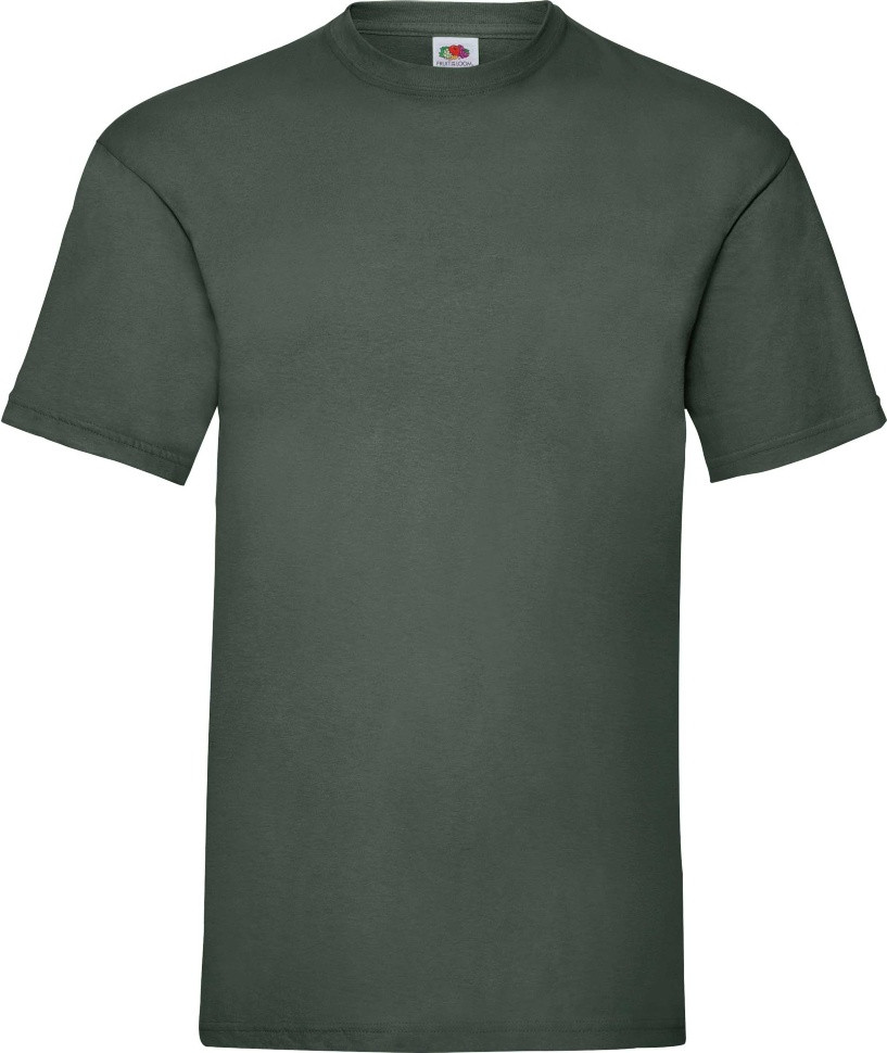 Футболка чоловіча Fruit of the Loom Valueweight (Темно-Зеленый 2XL)