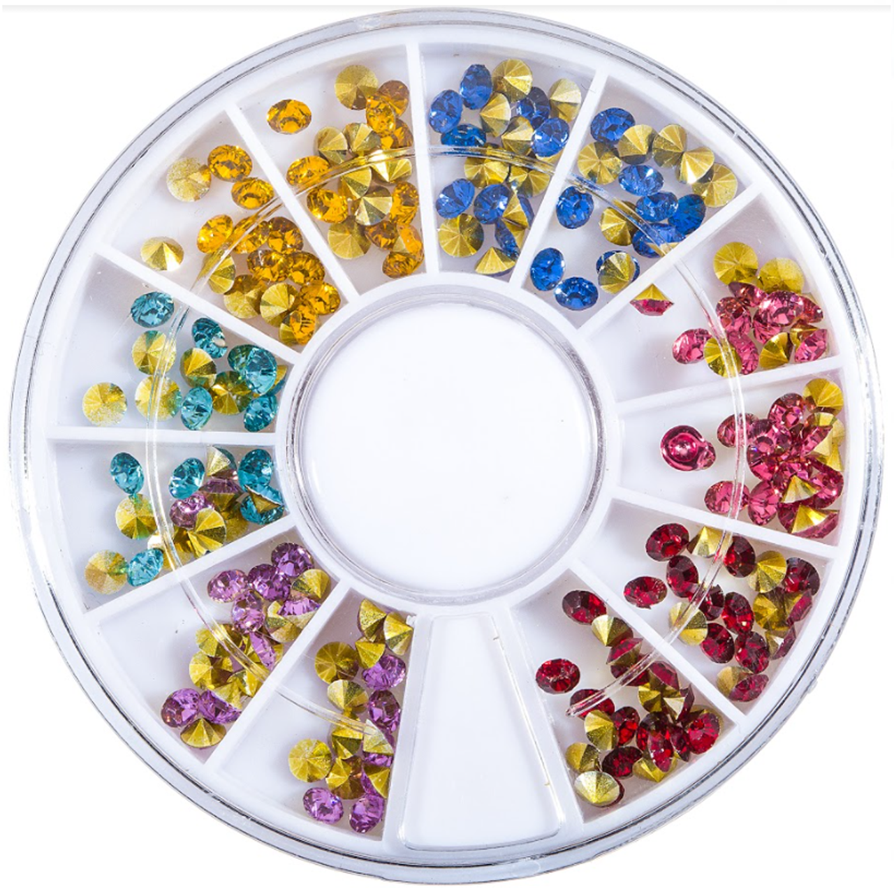 Камені карусель LB діамант 6 кольорів