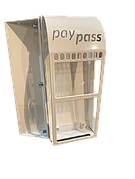 Кріплення PAY-Pass (POS) для терміналів самообслуговування, POS матеріал,