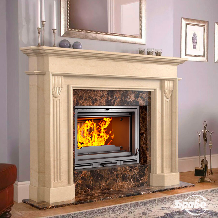 Портал для каміна (облицювання) Клайпеда з натурального мармуру Polaris