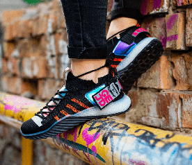 Кросівки Violeta жіночі текстильні чорні