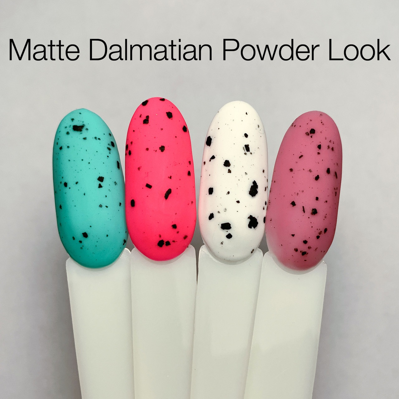 Dalmatian Matte Топ Эффект Матовый Прозрачный Без Липкого Слоя с чёрной крошкой VOG США 10мл - фото 2 - id-p1442114425