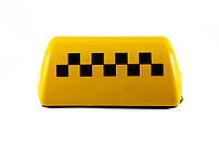 Шашка таксі taxi, на магнітах, жовта