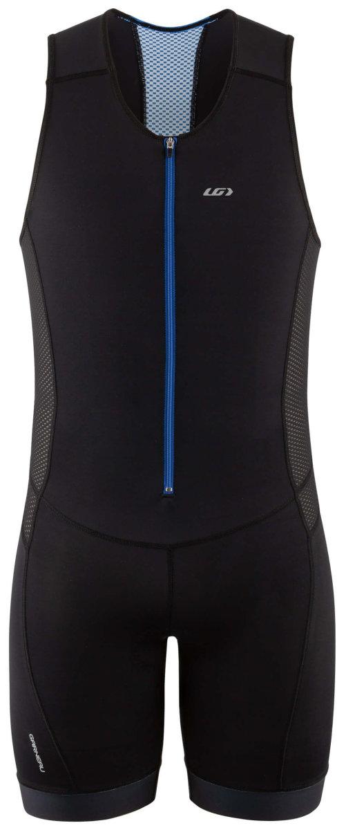 Велокостюм Garneau Sprint Tri Suit Black/Dazzling Blue - XL