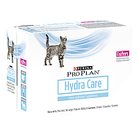 Вологий лікувальний корм Pro Plan veterinary diets Hydra Care для кішок з лососем 0.085 КГ 10шт.