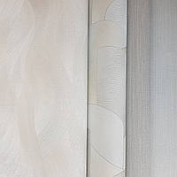 Обои виниловые на флизелине дизайнерские Erismann Elle1.06х10 абстракция волны полосы серебристые 3д 12079-31