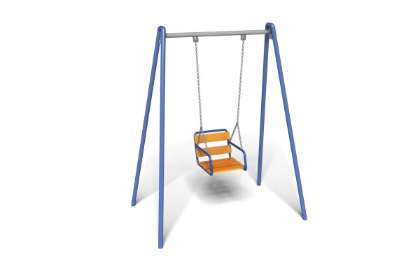 Гойдалки вуличні Стронг одномісні без сидінь (Kidigo ТМ)