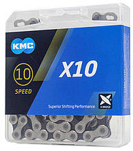 Ланцюг KMC X10-1 1/2х11/128/114L 10 швидкостей