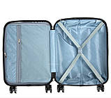 Валіза Франція мала S сіра 55х35х24см/42л/2.6кг/Worldline 625, фото 10