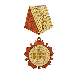 Медаль-магніт — Міс світу