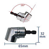 Кутовий перехідник на шурупокрут дриль, фото 3