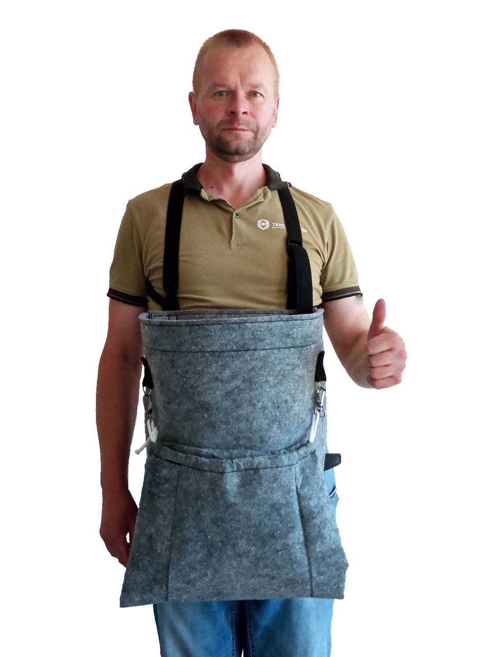 М'яка сумка для збору яблук/груш 32*48*21 см Україна, фото 1