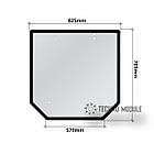 Стекло заднее DF504DHLC (H=785, L=825x570), фото 2