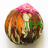 Зв'язаний чай "Метис", 1 шт., китайський в'язаний чай, квітучий чай квітка, фото 3