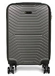 Валіза Франція мала S сіра 55х35х24см/42л/2.6кг/Worldline 625, фото 3
