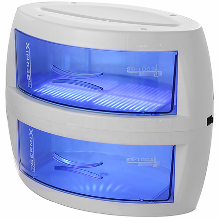 Ультрафіолетовий стерилізатор GERMIX SB-1002 з двома камерами для косметологічних інструментів, фото 1