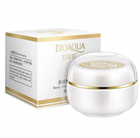 Отбеливающий, выравнивающий тон кожи ночной крем для лица Beauty muscle run lady cream BIOAQUA, 30 g.