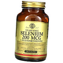Селен Solgar Selenium 200 mcg 250 tab, фото 3