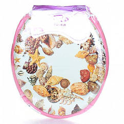 Кришка для унітаза Puffi bella м'яка в кольорі