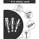 Набір перехідників із фіксатором на шурупокрут, фото 4