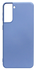 Силікон SA G996B S21+ dark blue Silicone Case Light Violet