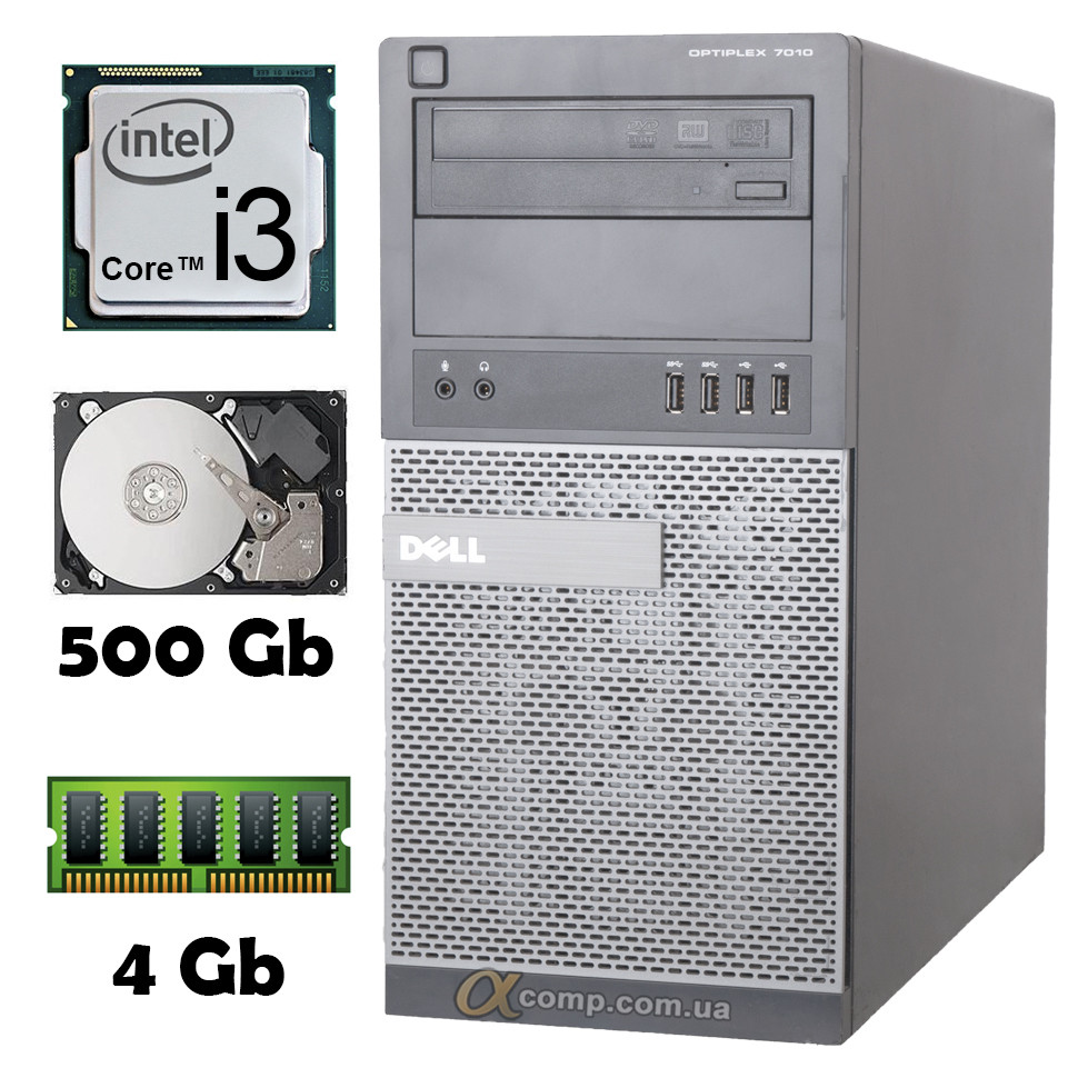 Dell 7010 (i3-2100 • 4Gb • 500Gb) MT