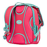 Рюкзак шкільний 1Вересня S-106 "Bunny", рожевий/бірюзовий, фото 4