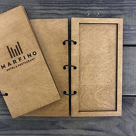 Рахівниця з відкидною кришкою, Чек-бук 195х110мм 3+5мм