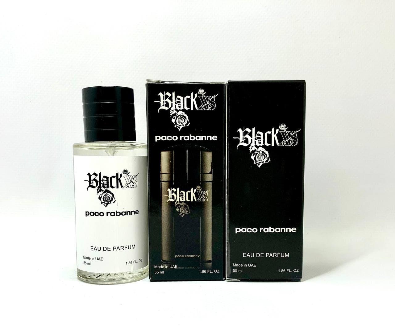 Парфумована вода чоловіча Paco Rabanne Black XS Pour Homme (Блек Іксес) 55 мл