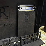 Планшет для рахунку з логотипом10,5х16,5 см 5 мм під аркуш А6, фото 2