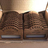 Бейдж з дерева на магніті з логотипом 75х65мм 3мм, фото 2