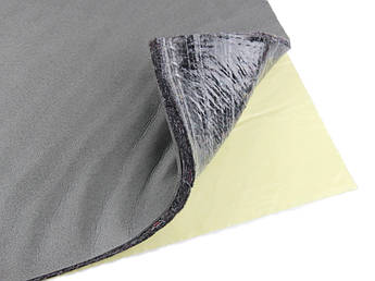 Шумоізоляція для авто повстяна вологостійка ІВ-10K, самоклейка, товщина 10 мм, лист 100×156 см