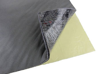 Шумоізоляція для авто повстяна вологостійка ІВ-12K, самоклейка, товщина 12 мм, лист 78×50 см