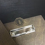 Планшет з дерева з логотипом з двох сторін під А4 37х24см 5мм, фото 2