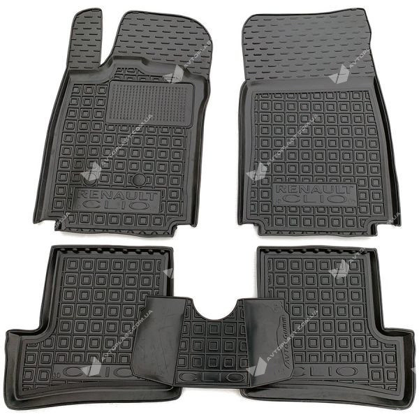 Килимки в салон RENAULT Clio 3 (2005-) (3 дв.) хетчбек (Avto-Gumm)