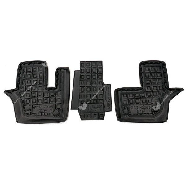 Килимки в салон MERCEDES X 167 (GLS - class) (3-й ряд) (2019-) (Avto-Gumm)