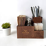 Органайзер для столових приборів, серветок, спецій і зубочисток 164х142х131мм 5мм, фото 2