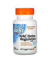 N-ацетилцистеїн регулятор детоксикації Doctor's Best NAC Detox 60 капсул
