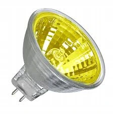 Кольорова Лампа MR-16 50W G5.3 жовта, фото 1