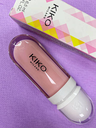 Блиск для збільшення губ Kiko Milano Lip Volume Plumping Effect 01, 6.5 ml, фото 3