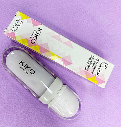 Блиск для збільшення губ Kiko Milano Lip Volume Plumping Effect 02, 6.5 ml, фото 1