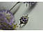 Срібне кільце з Фіолетовим Турмаліном і чорним Кварцом (Моріон), фото 5