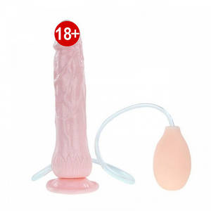 Фаллоімітатор з насінням Eros Foutain фаллос зі спермою