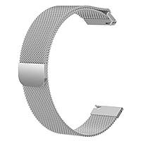 Магнітний ремінець Milanese Loop для Huawei Watch 3 (GLL-AL03) | 22 мм | сріблястий