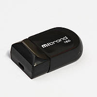 Маленька флешка для автомагнітоли Mibrand USB2.0 Scorpio 16GB Black