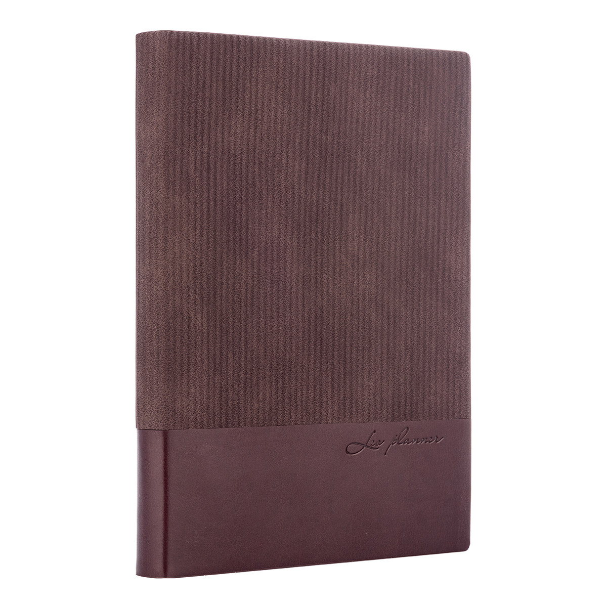 Ежедневник А6 недат. Leo Planner "Velvet" мягкий 352стр. коричневый код: 252036