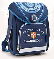 Рюкзак каркасний для хлопчика 1 вересня Cambridge H-15 синій 551 748