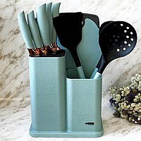 Кухонний набір з ножами BRIGHT CHEF 10 предметів 62 KS