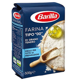 Борошно Barilla Farina Tipo 00 пшеничне 500 г Італія