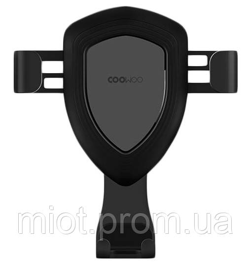 Автомобильное крепление Xiaomi COOWOO Gravity induction car phone holder T100 Black - фото 1 - id-p1442308413